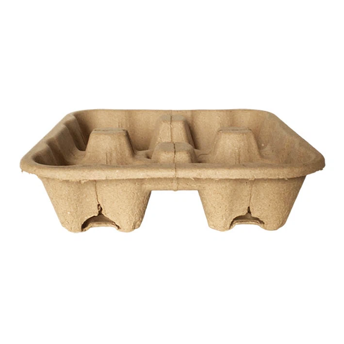 4-cup Pulp Fiber Holders